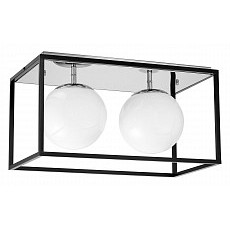 Накладной светильник lumina deco  ldc 8060-2 chr-bk